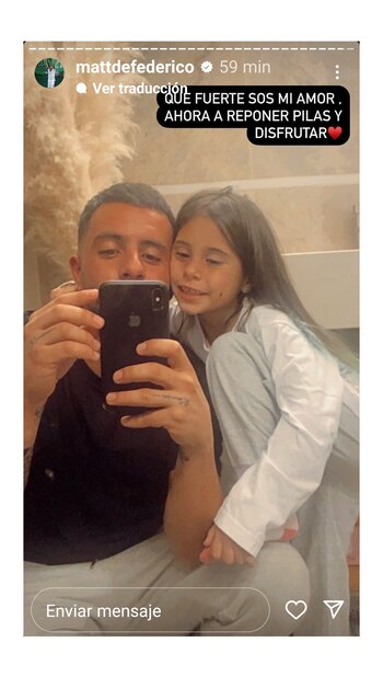 La historia que publicó Matías