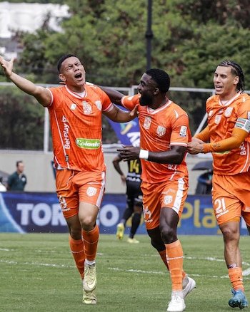 Stiwart Acuña abrió el marcador a los 14 minutos, dando tranquilidad a Envigado en la gran final del Torneo BetPlay Dimayor - crédito Dimayor