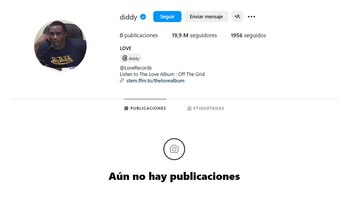 Combs borró su contenido después