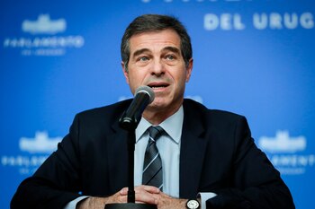 En la imagen, el canciller