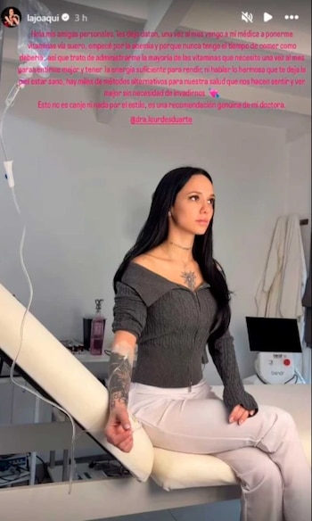 La cantante compartió en redes