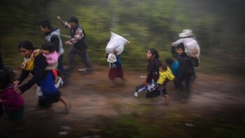 Desplazamiento forzado y ataques armados