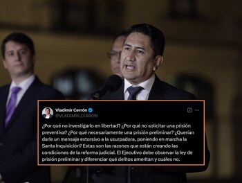 Vladimir Cerrón.