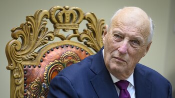 El rey de Noruega recibe