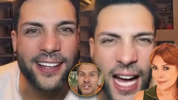 Nicola Porcella ningunea a Magaly