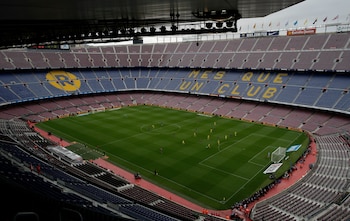 El antiguo Camp Nou. (AP Foto/Manu Fernandez, Archivo)