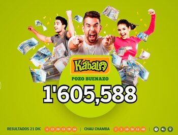 Kábala realiza tres sorteos a