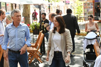 Mauricio Macri y Soledad Martínez