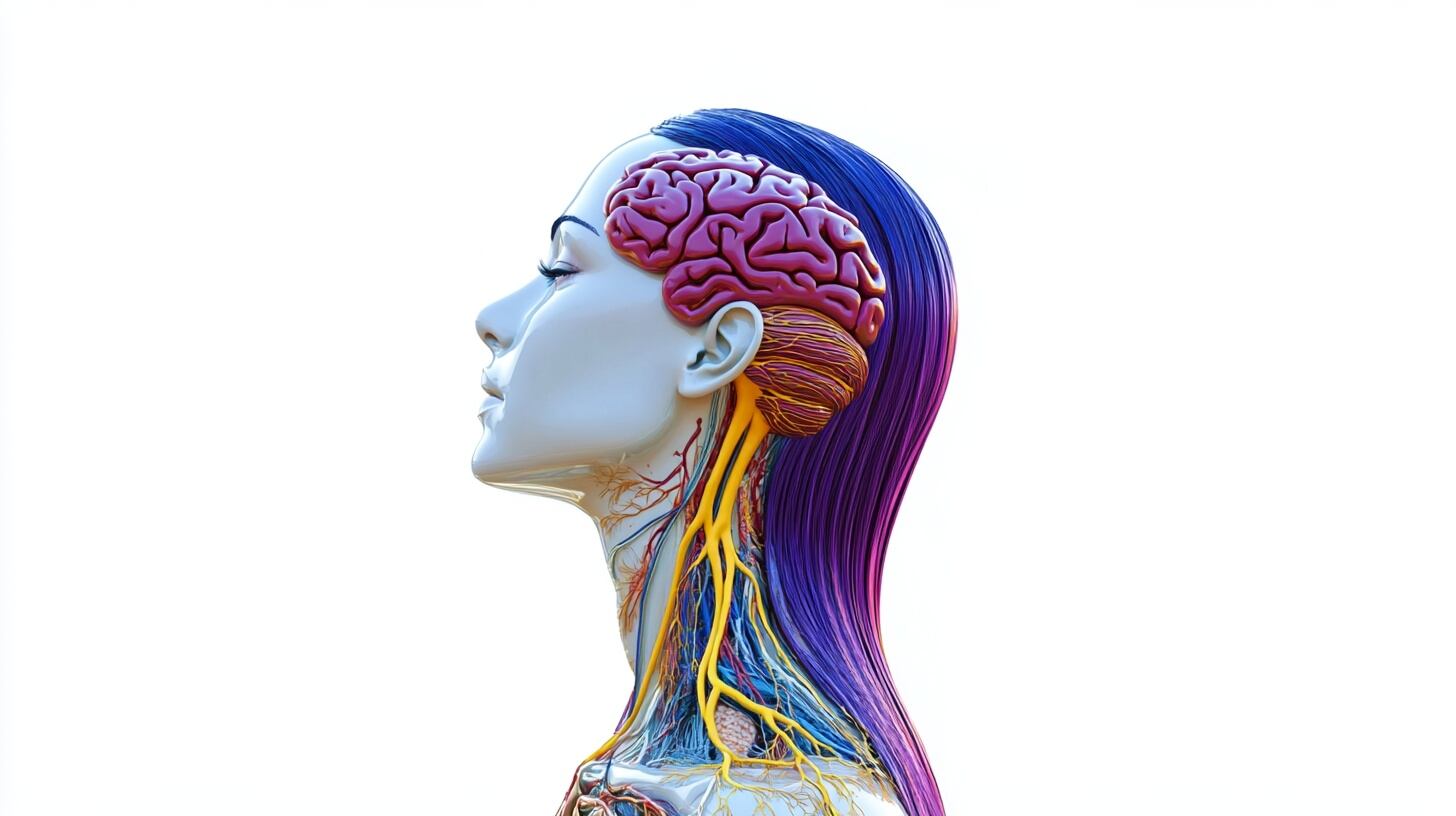 El nervio vago regula funciones clave como la frecuencia cardíaca, la digestión y la respuesta inmunitaria en el organismo humano (Imagen Ilustrativa Infobae)