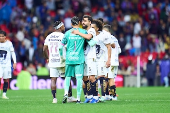 El equipo tendrá que responder ante un calendario exigente si quiere transformar sus avances futbolísticos en los puntos necesarios para disputar la Liguilla.(Emmanuel Martínez / EMX imageStudio Sport)