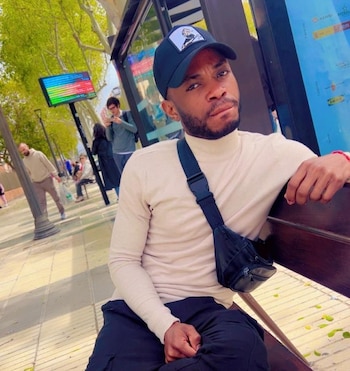 Frank Marie ha solicitado protección internacional en España. (Imagen cedida a Infobae)