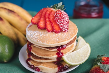 Receta de tortitas al estilo americano (Magnific)
