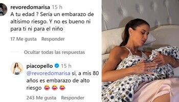 María Pía Copello responde a