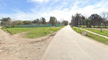 La zona de descampados en