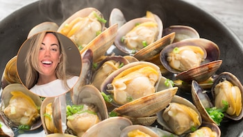 María Morales, chef: “Para sacar toda la arena de las almejas, las cubro con agua con gas y un poco de sal gorda”