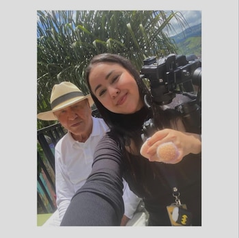 La joven hizo parte de una de las campañas más virales de 2022 - crédito Luisa Olejua / Instagram