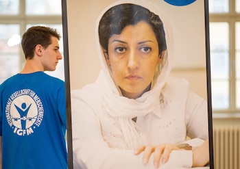 La Fundación Narges Mohammadi, dirigida