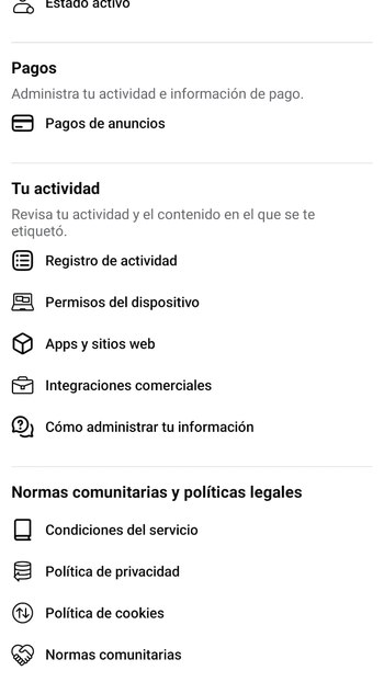 En este apartado se puede