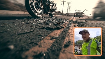 Agente de tránsito lanzó dura advertencia a motociclistas en carretera: “Ahí cargamos como cinco bolsas pa’ muertos”