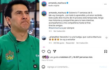 Armando Machuca y su emotiva