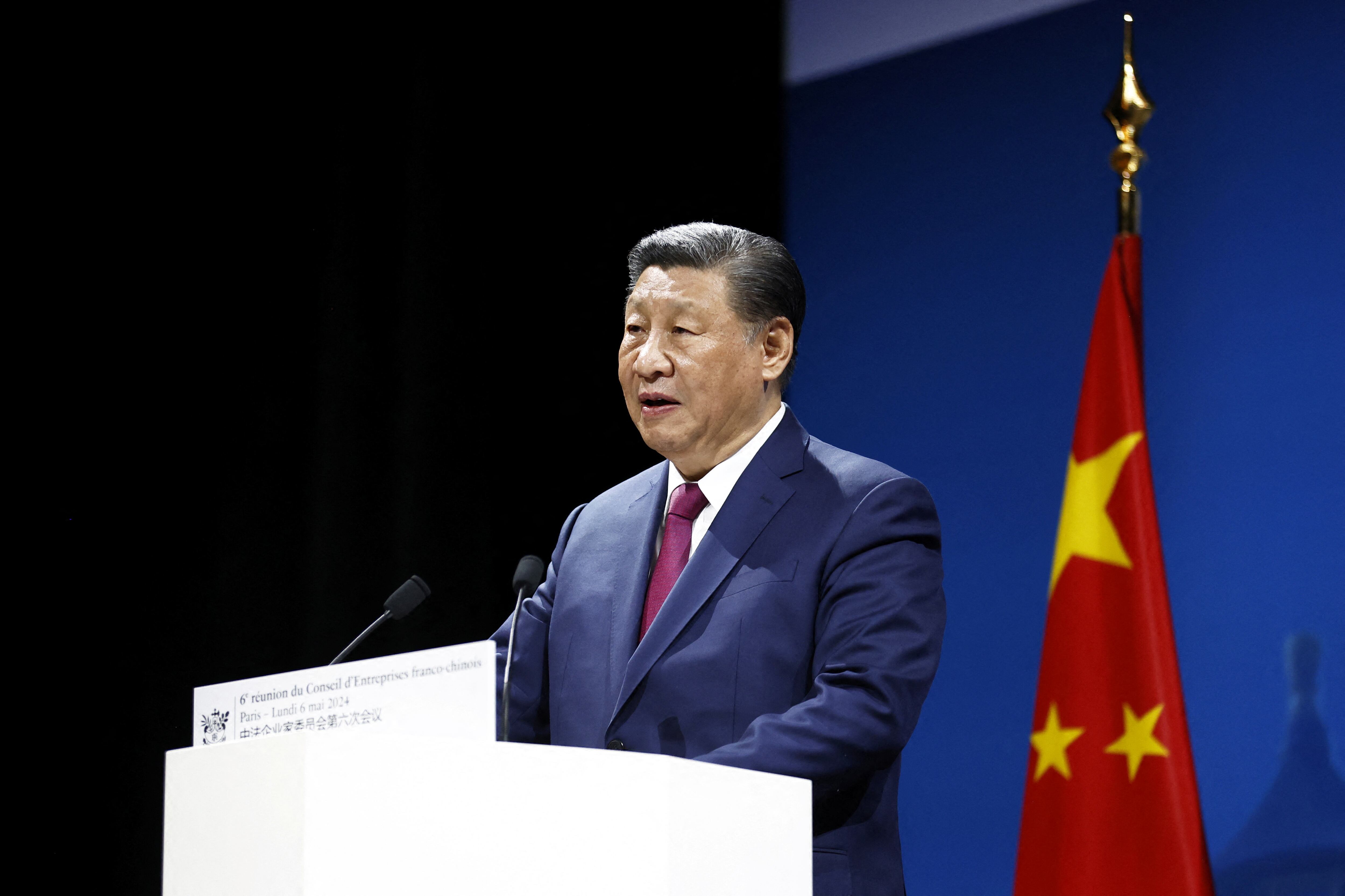 El presidente Xi Jinping enfrenta una perspectiva complicada (MOHAMMED BADRA/Pool via REUTERS)