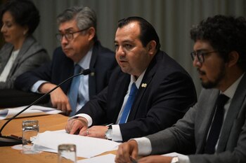 Las protestas en Perú pidiendo