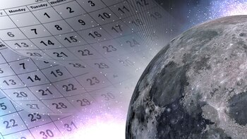 El calendario lunar de esta