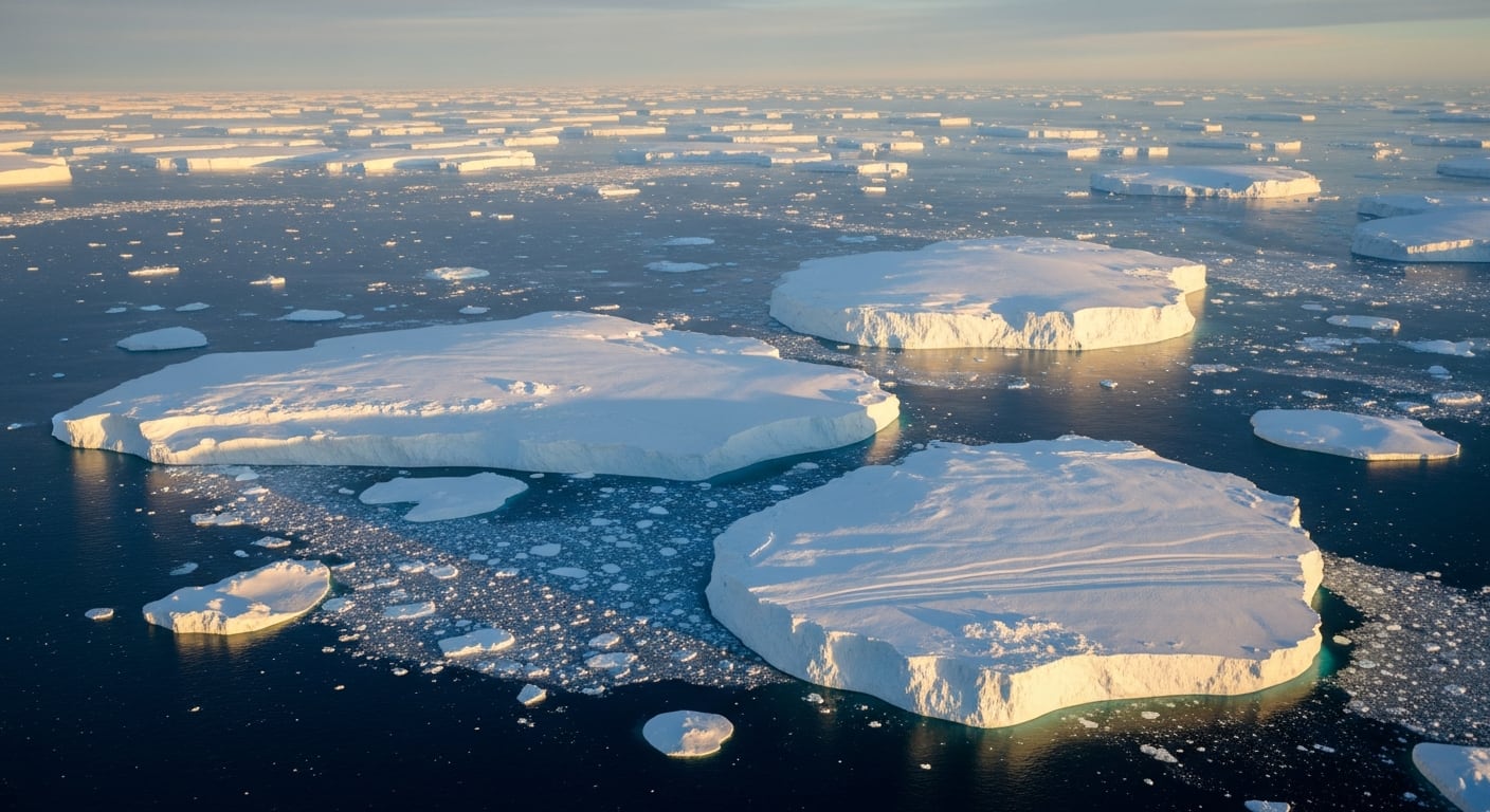 Los glaciares de Groenlandia y la Antártida perdieron 11.309 millones de toneladas métricas de hielo entre 1979 y 2023 y elevaron 31,4 milímetros el nivel medio global del mar. (Imagen Ilustrativa Infobae)
