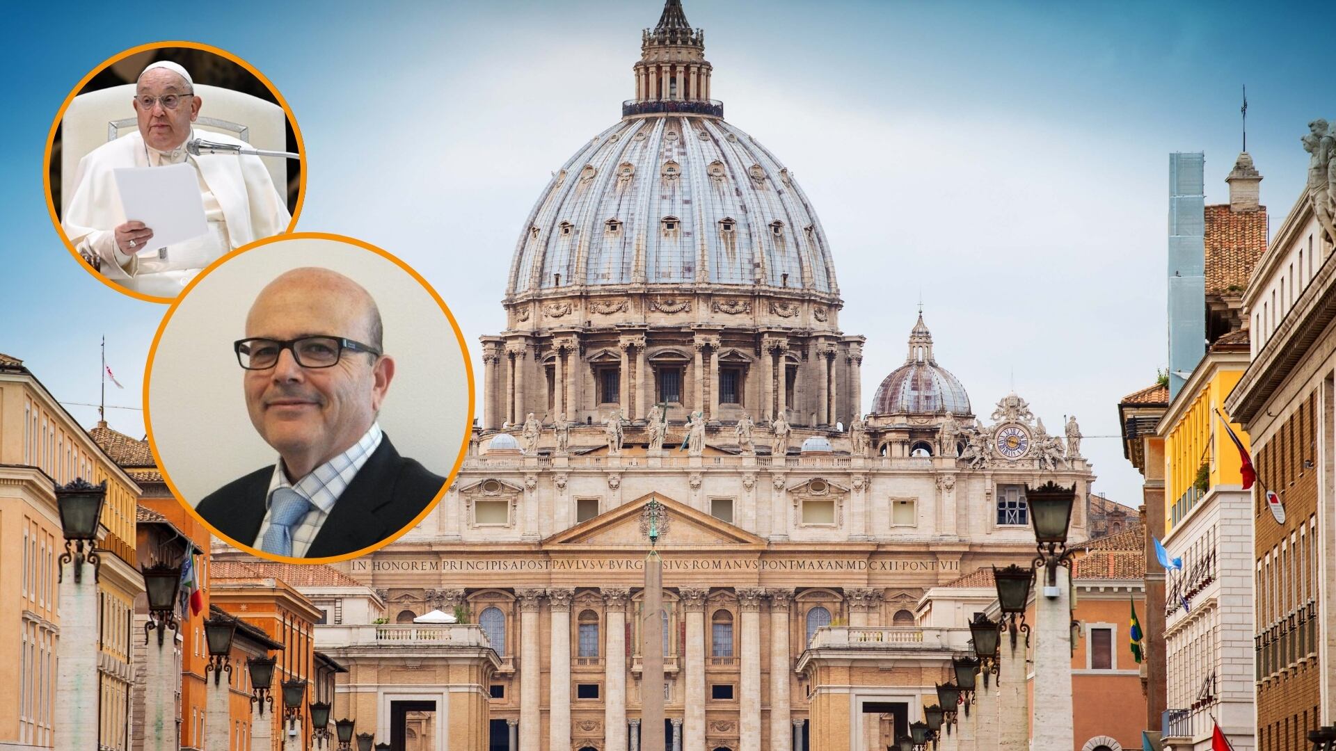 Cómo terminó un economista laico y español llevando las cuentas del Vaticano. (Montaje Infobae / LinkedIn)