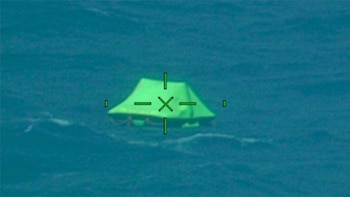 La radiobaliza de emergencia activada
