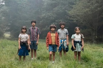 Los niños protagonistas de 'No tengo miedo' (Netflix)