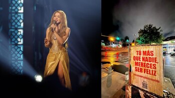 En las redes sociales y en las calles de Colombia, la barranquillera fue homenajeada en su cumpleaños 47 - crédito Julio Muñoz/EFE y @SonyMusicCol/X