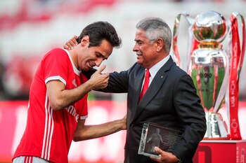 Luis Filipe Vieira (d). EFE/EPA/MARIO