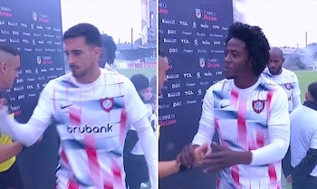 La Roca saltó al terreno