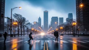 Una tormenta amenaza a millones de personas con lluvias intensas y frío en EEUU este fin de semana