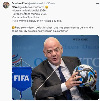 Esteban Edul también cuestionó decisión