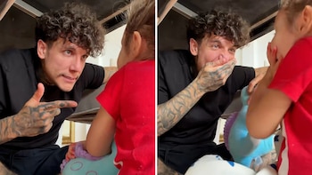 El costado más tierno de Alex Caniggia con su hija Venezia: “Nos contamos secretos abajo de la mesa”