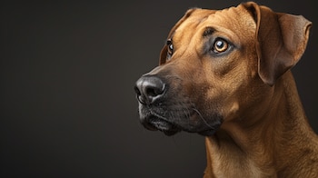 Crestado rodesiano, un perro musculoso