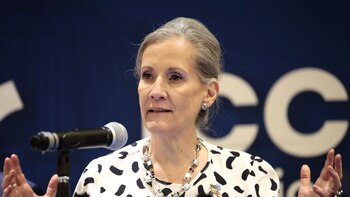 La presidenta global de la