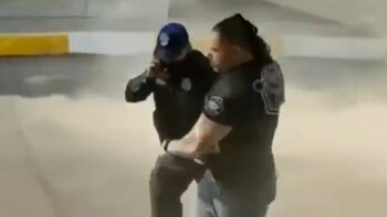 Así fue el momento del