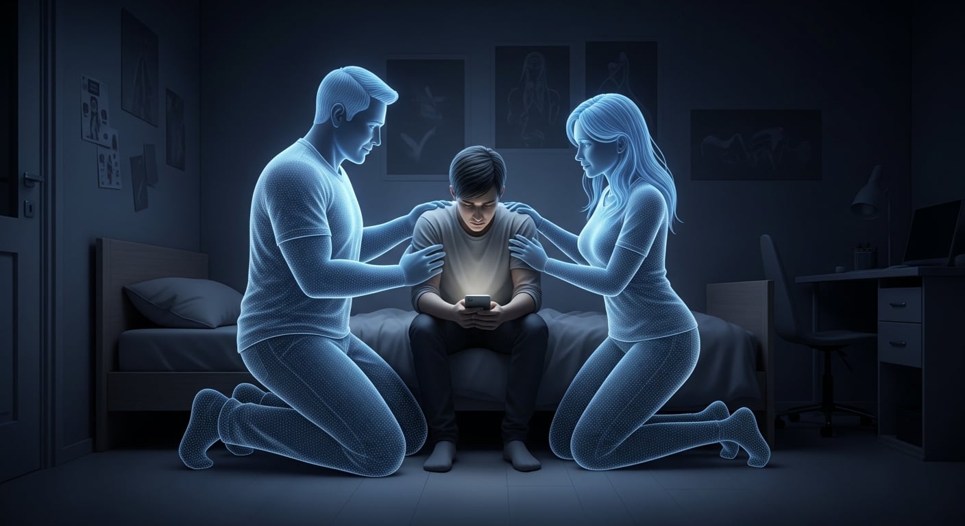 Una investigación académica advierte que los compañeros de inteligencia artificial pueden profundizar las brechas sociales (Imagen Ilustrativa Infobae)