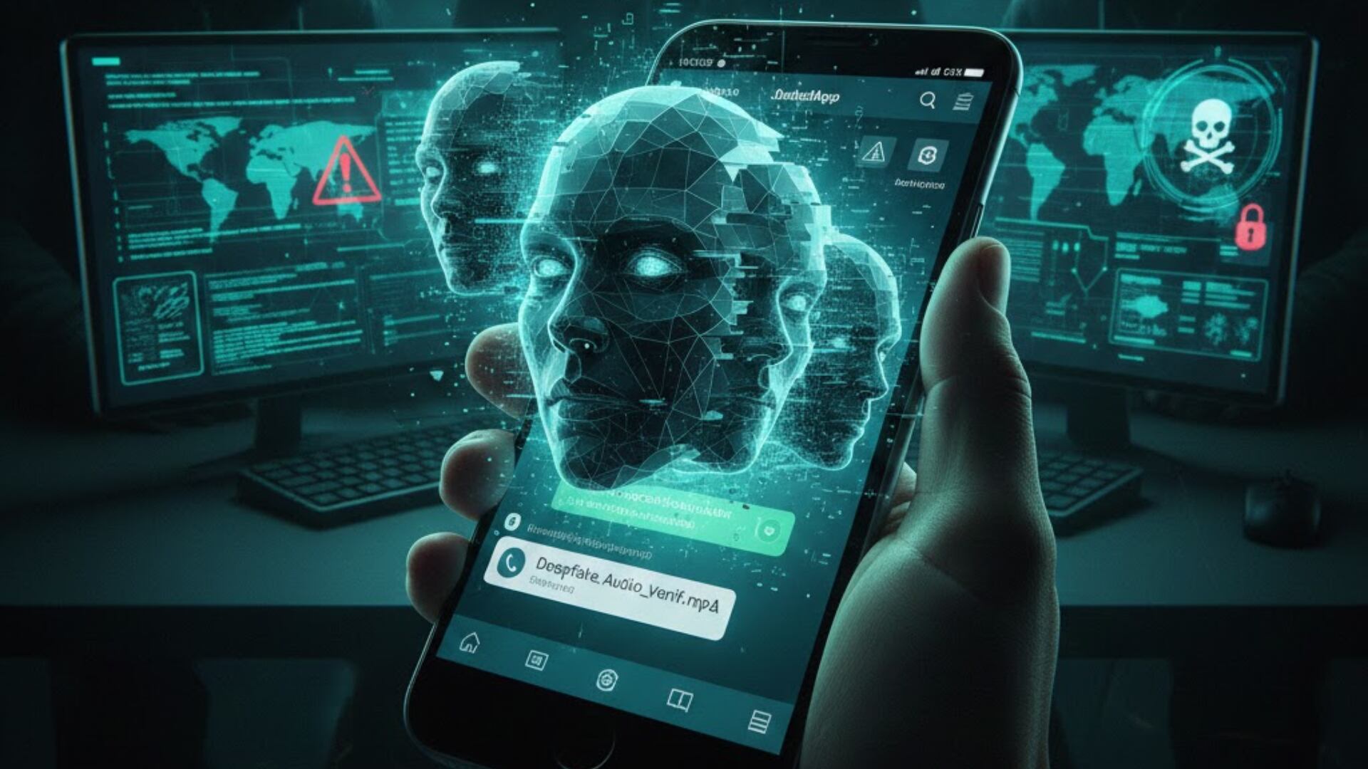 Ataques a WhatsApp, deepfakes y hackers chinos, son las amenazas que debe de superar la ciberseguridad en 2026. (Foto: Imagen ilustrativa)