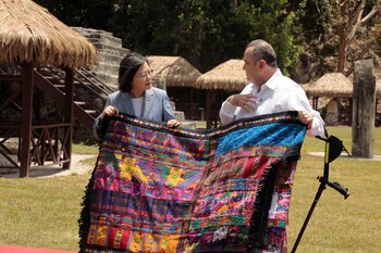 Giammattei consideró la visita de