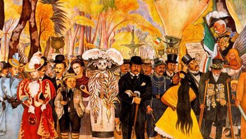 El mural "Sueño de una