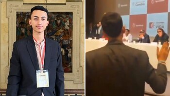 William Molina, joven que enfrentó