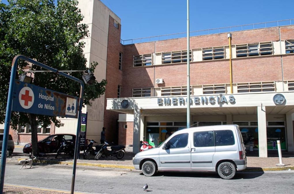 Hospital de Niños, en la ciudad de Córdoba