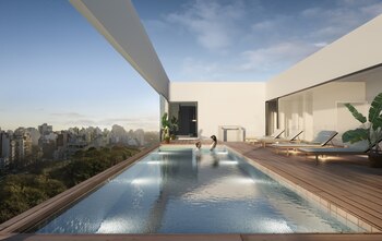 La piscina del edificio tendrá