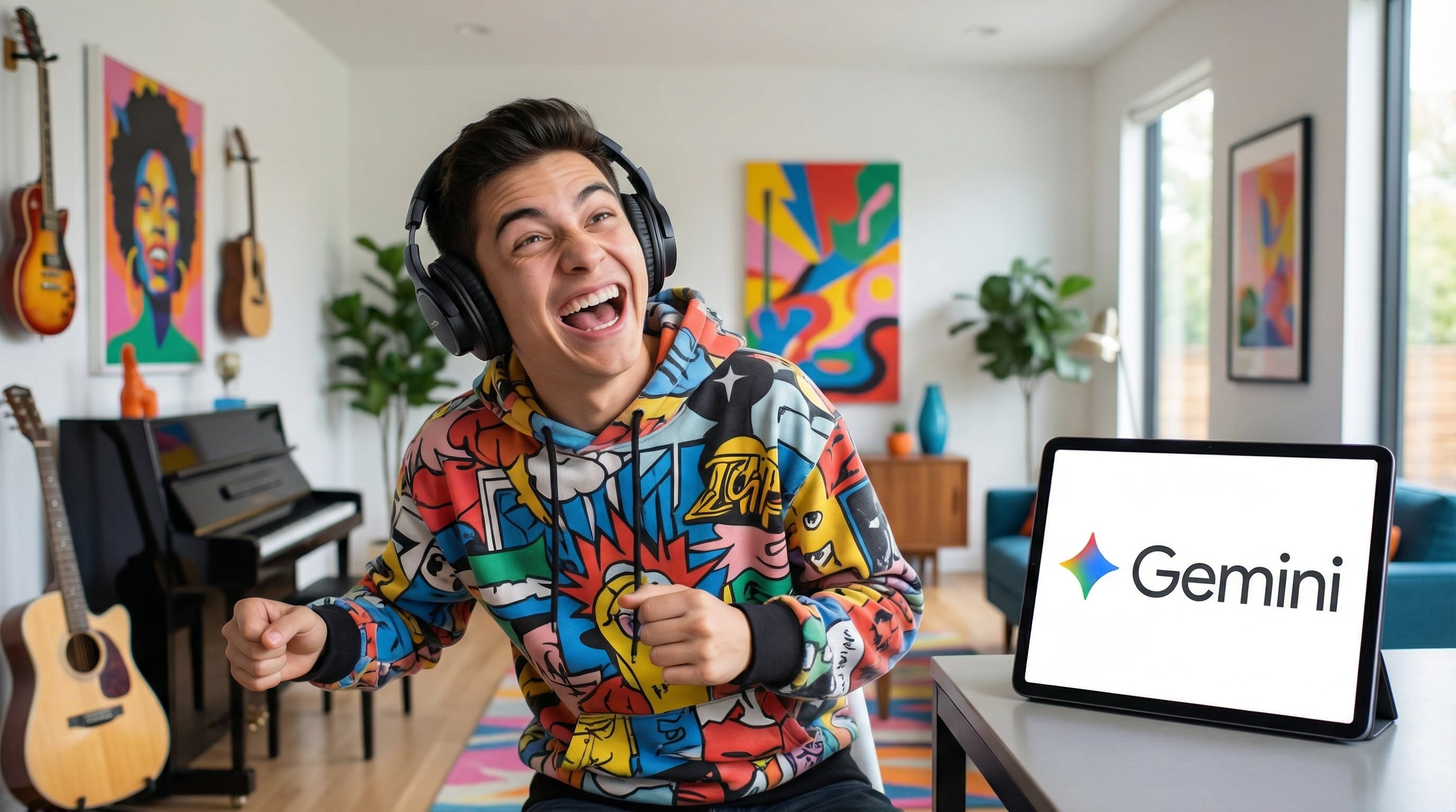 Google rompió los esquemas de la música: cómo crear la letra y pista desde la IA Gemini