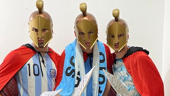 Tres amigos cordobeses en el