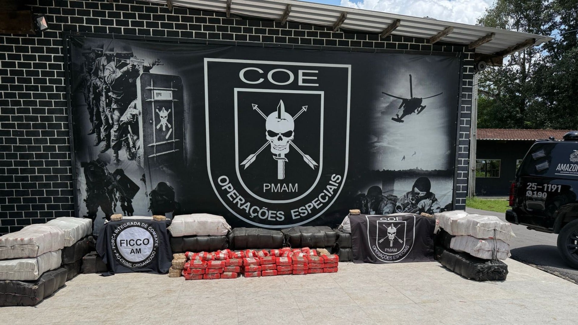 La Policía Federal de Brasil incautó nitacenos y otras drogas en varios operativos crédito prensa ARC